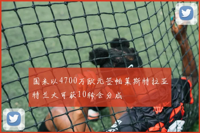 国米以4700万欧元签帕莱斯特拉亚特兰大可获10转会分成